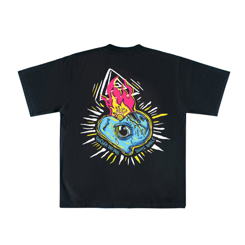 Through Bad Days x Super Nimble (Nagliyab Graphic Tee)