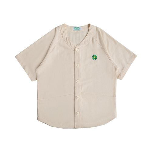 Full-button baseball shirt