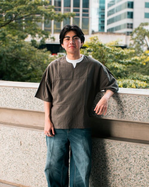 Linen-blend Comfy Shirt