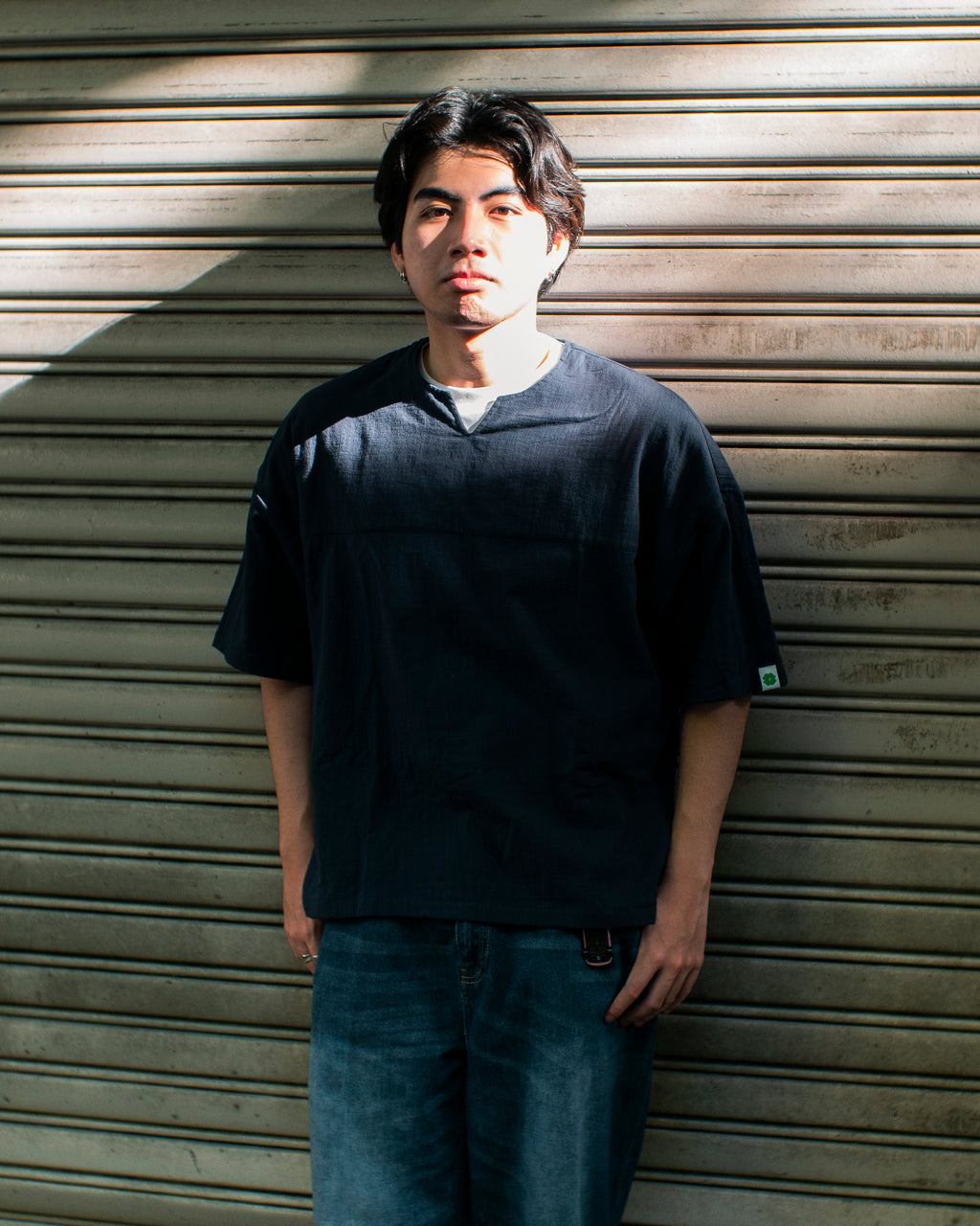 Linen-blend Comfy Shirt