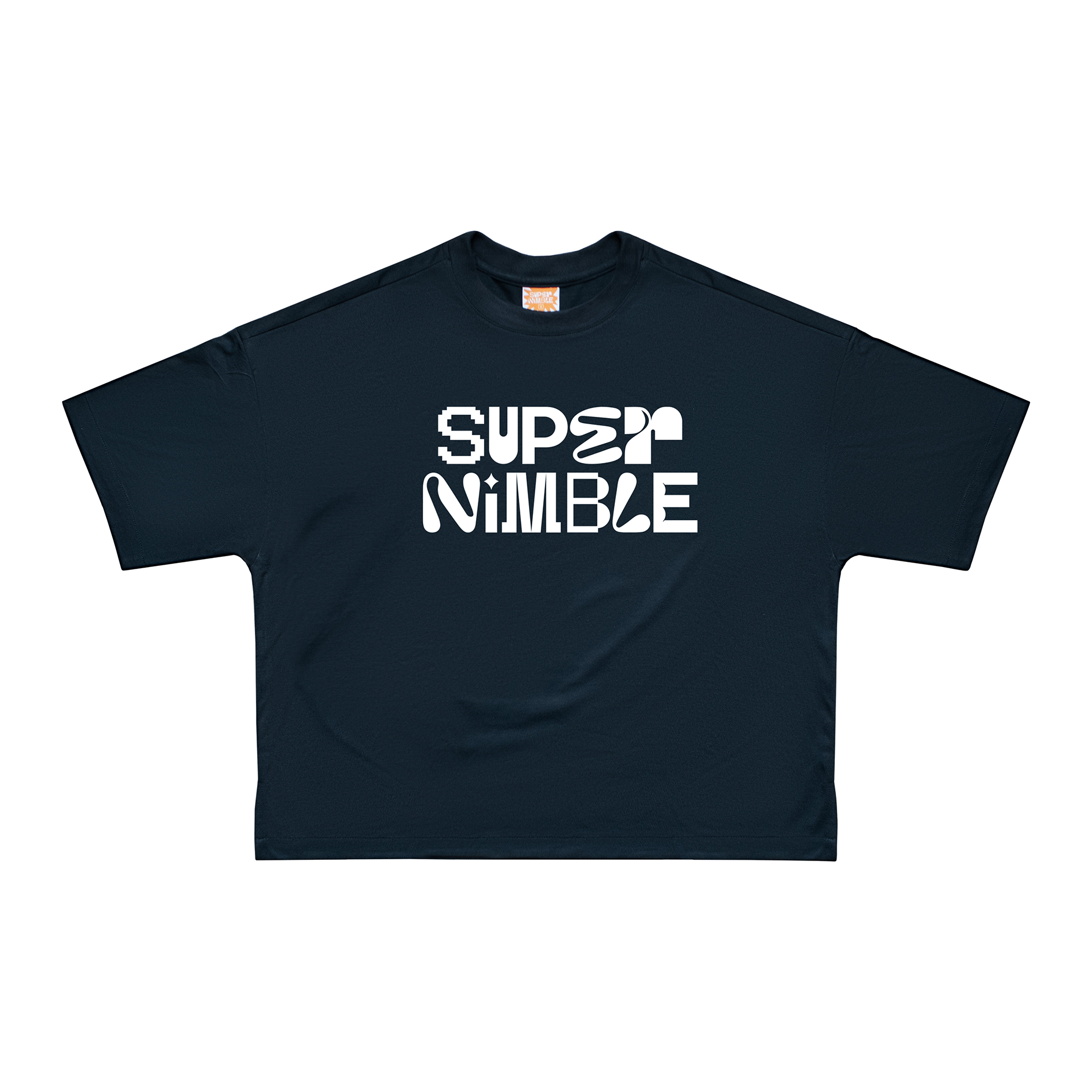 Super Nimble Logo Tee (Navy Blue)