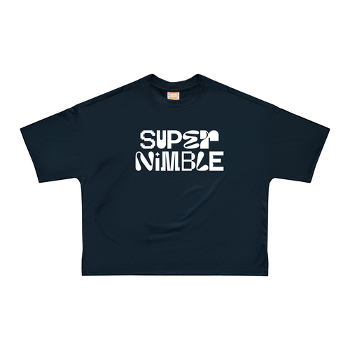 Super Nimble Logo Tee (Navy Blue)